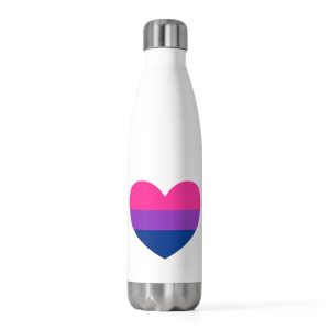 Bisexual Heart 20oz Insulated Bottle