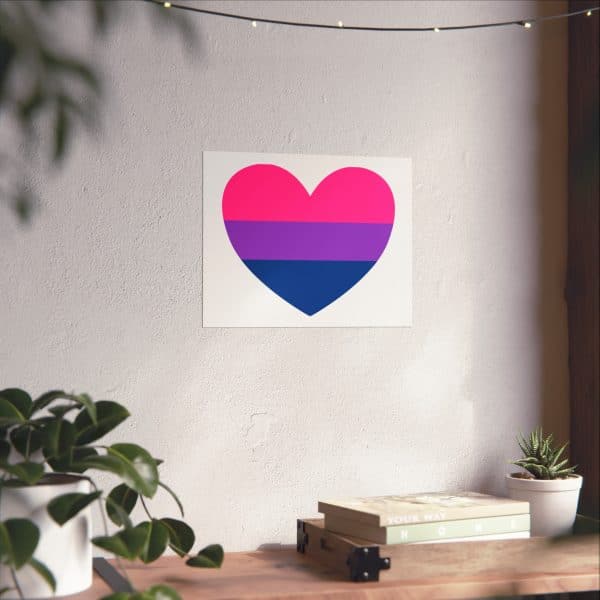 Bisexual Heart Fine Art Posters - Image 78