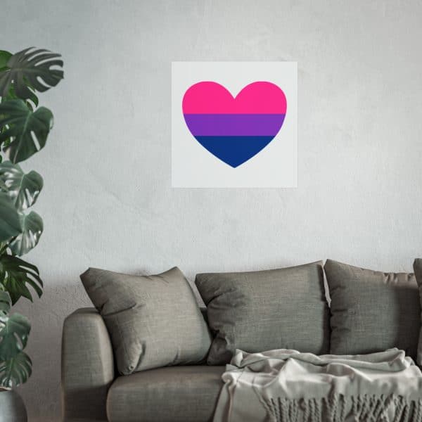 Bisexual Heart Fine Art Posters - Image 20