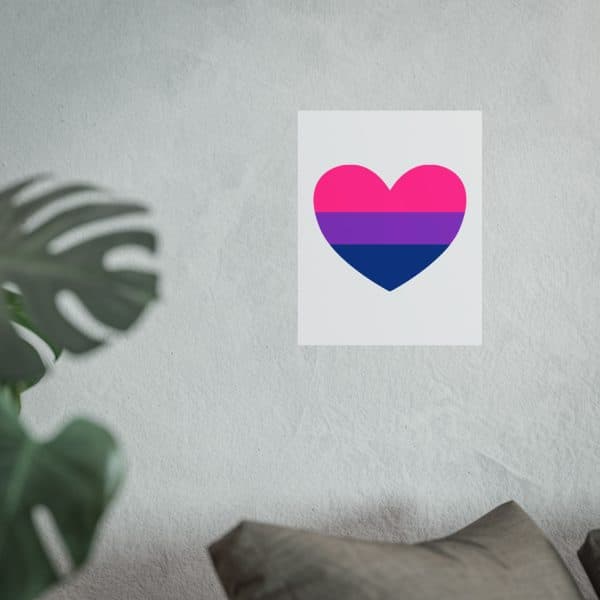 Bisexual Heart Fine Art Posters - Image 80
