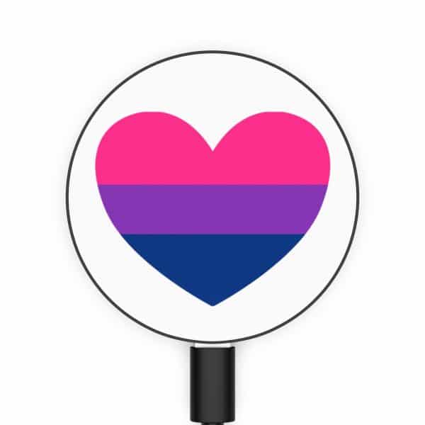 Bisexual Heart Magnetic Induction Charger