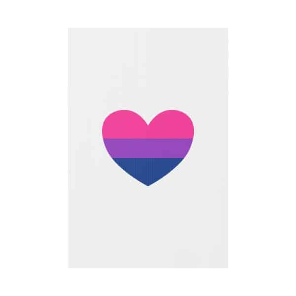 Bisexual Heart Plastic Yard Sign - Image 31