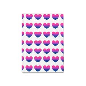 Bisexual Heart Hardcover Journal (A5)