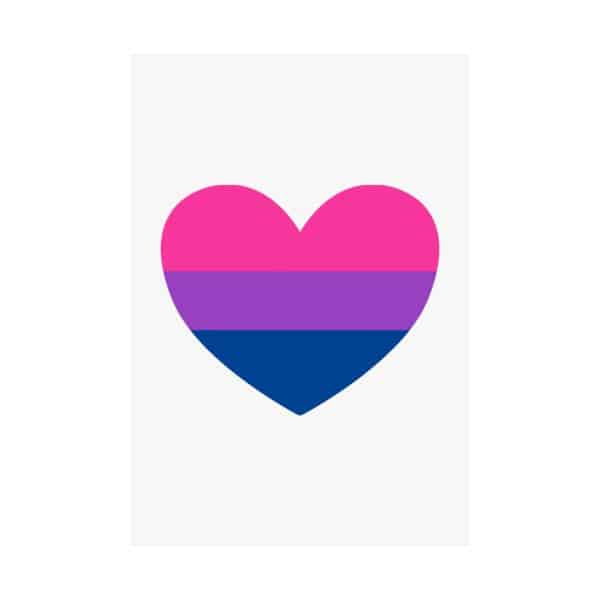 Bisexual Heart Matte Vertical Posters - Image 170