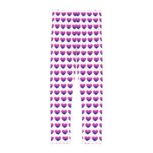 Bisexual Heart Kids Leggings (AOP)