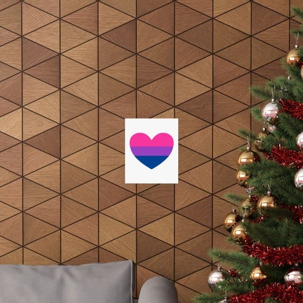 Bisexual Heart Matte Vertical Posters - Image 52