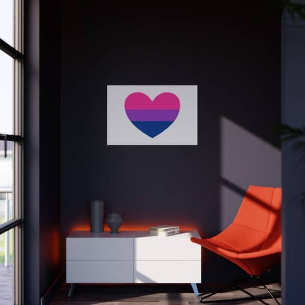 Bisexual Heart Foam Board - Image 24