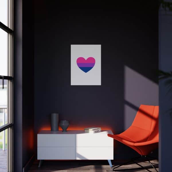 Bisexual Heart Foam Board - Image 52