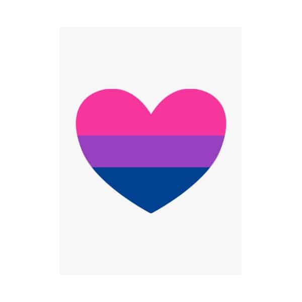 Bisexual Heart Matte Vertical Posters - Image 242