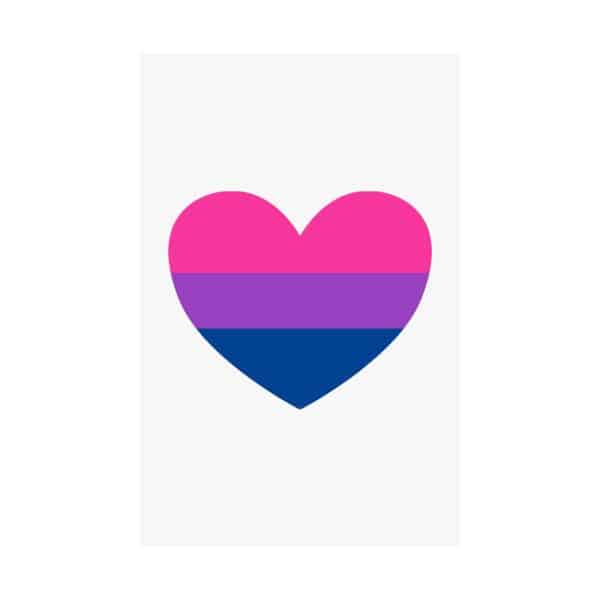 Bisexual Heart Matte Vertical Posters - Image 250