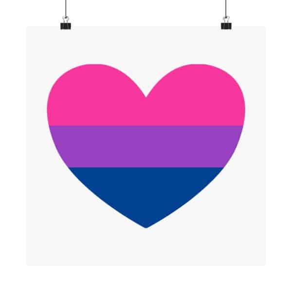 Bisexual Heart Matte Vertical Posters - Image 105