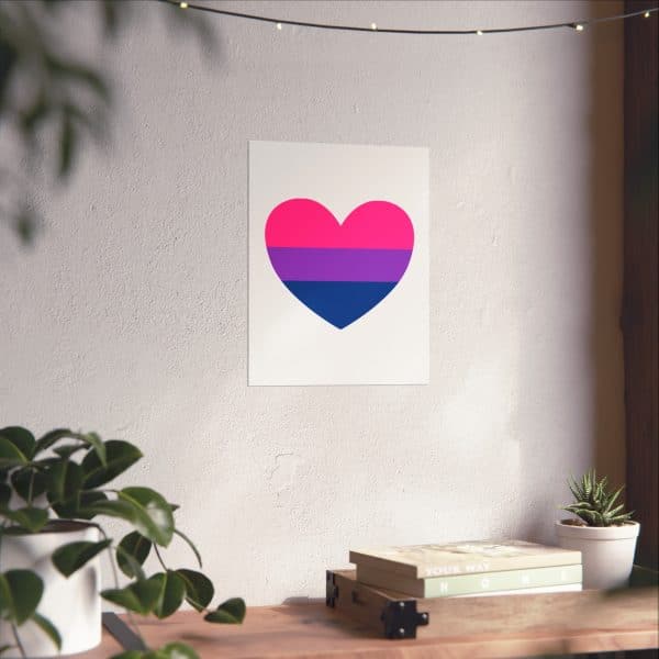 Bisexual Heart Fine Art Posters - Image 81