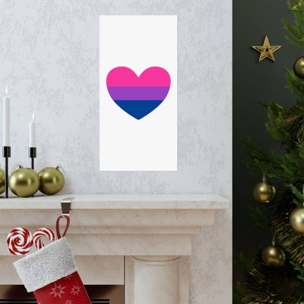 Bisexual Heart Matte Vertical Posters - Image 63