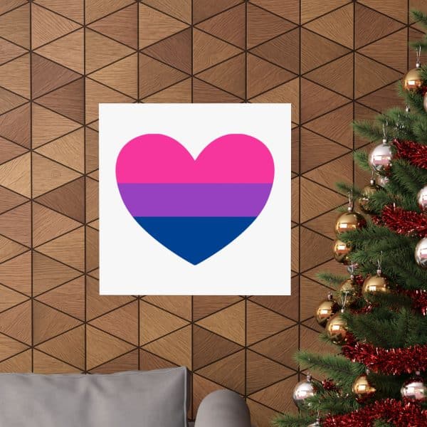 Bisexual Heart Matte Vertical Posters - Image 260