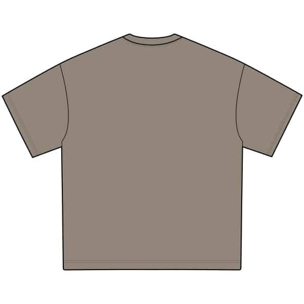 Bisexual Heart Men's Acid Washed Heavy Oversize Tee - Image 4
