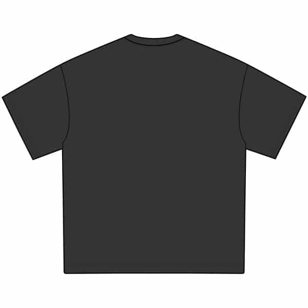 Bisexual Heart Men's Acid Washed Heavy Oversize Tee - Image 2