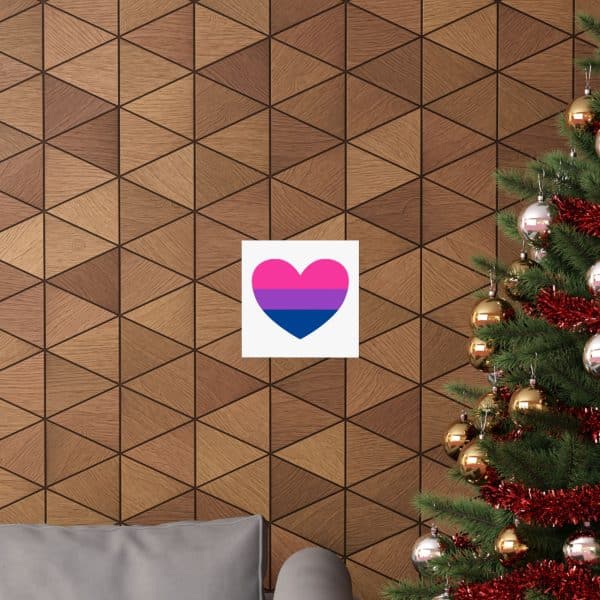 Bisexual Heart Matte Vertical Posters - Image 100