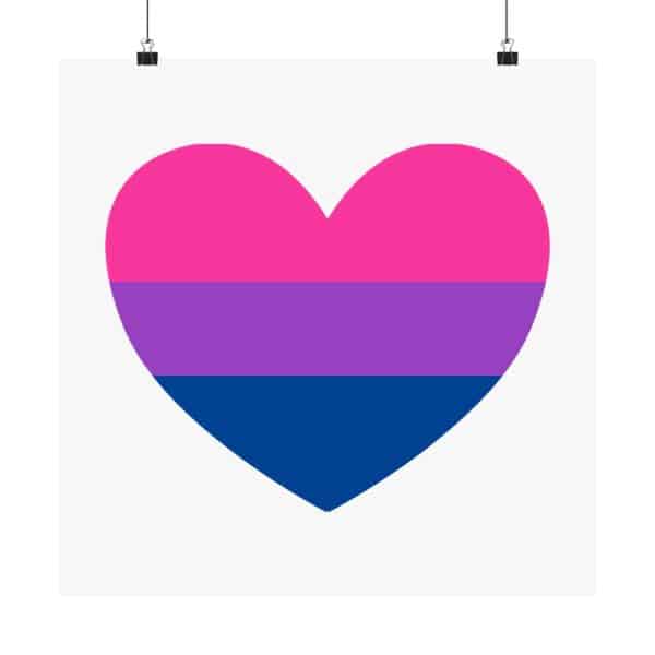 Bisexual Heart Matte Vertical Posters - Image 209