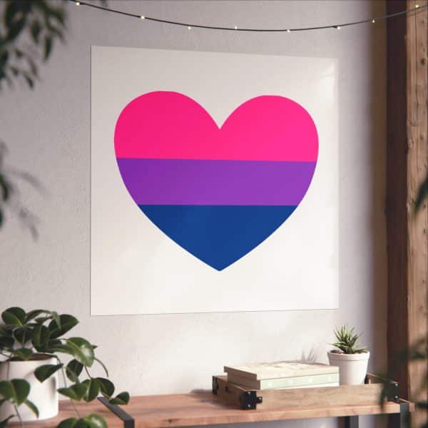 Bisexual Heart Fine Art Posters - Image 63