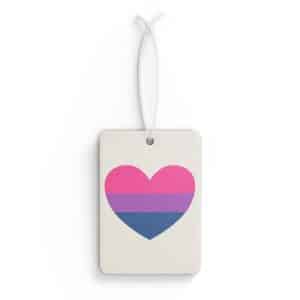 Bisexual Heart Car Air Freshener