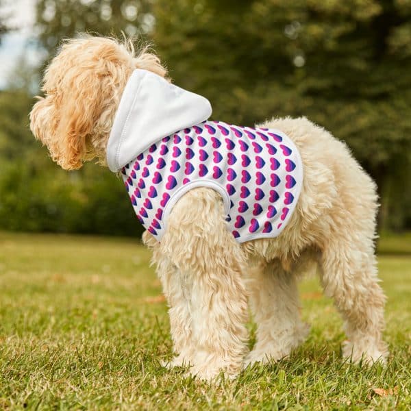 Bisexual Heart Pet Hoodie - Image 18