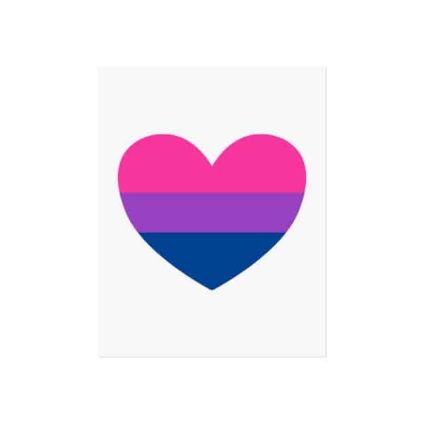 Bisexual Heart Fine Art Posters - Image 79