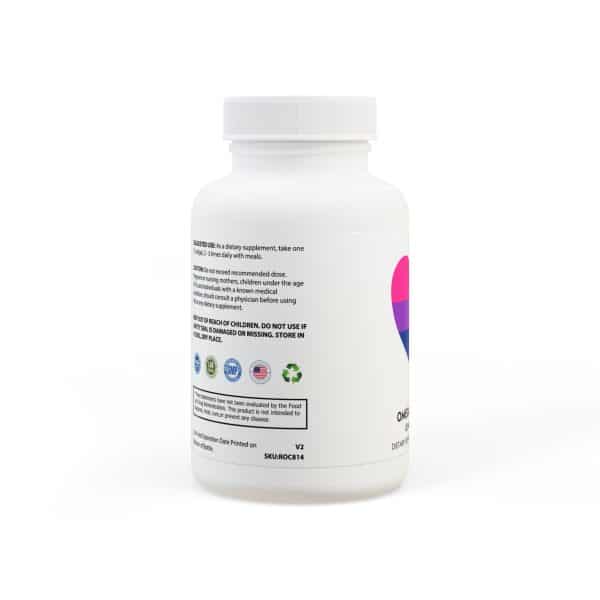 Bisexual Heart Omega 3 Fish Oil Supplement (60 Softgels) - Image 2