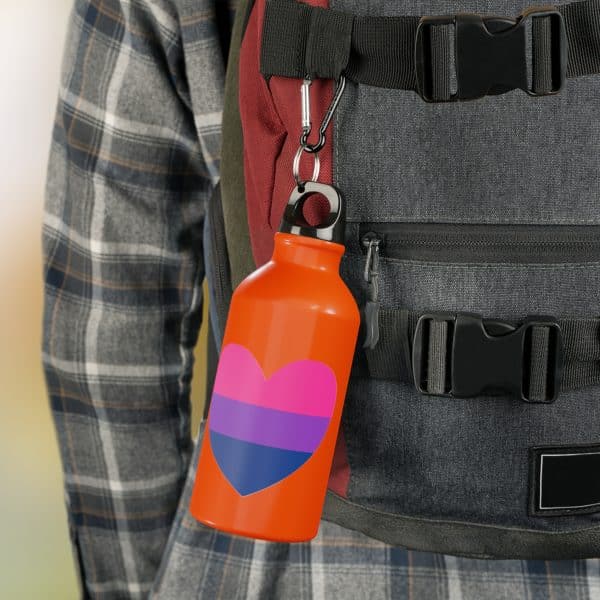 Bisexual Heart Oregon Sport Bottle - Image 35