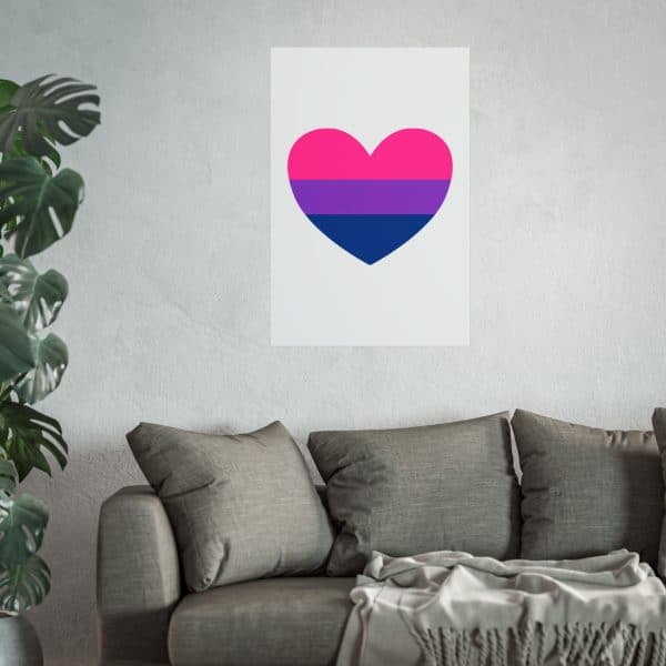 Bisexual Heart Fine Art Posters - Image 26