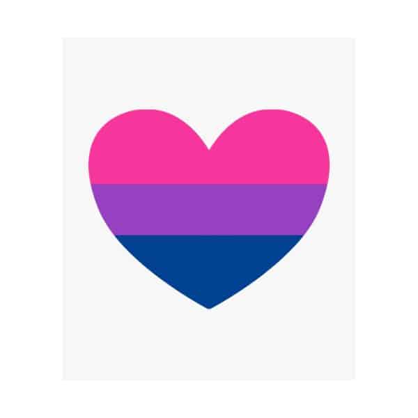 Bisexual Heart Matte Vertical Posters - Image 202