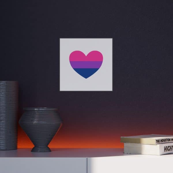 Bisexual Heart Foam Board - Image 64