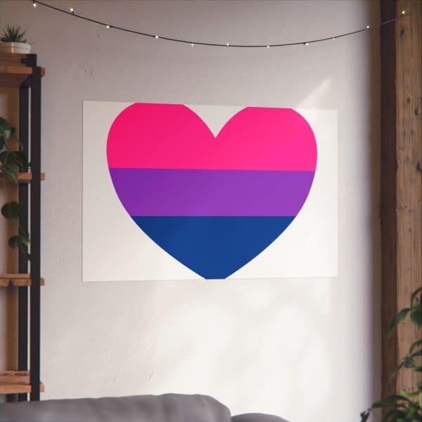 Bisexual Heart Fine Art Posters - Image 66