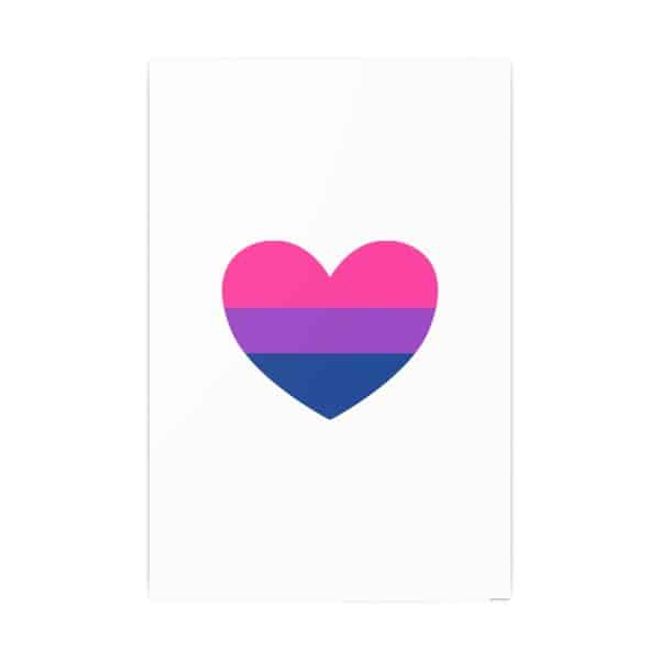 Bisexual Heart Photo Art Paper Posters - Image 91