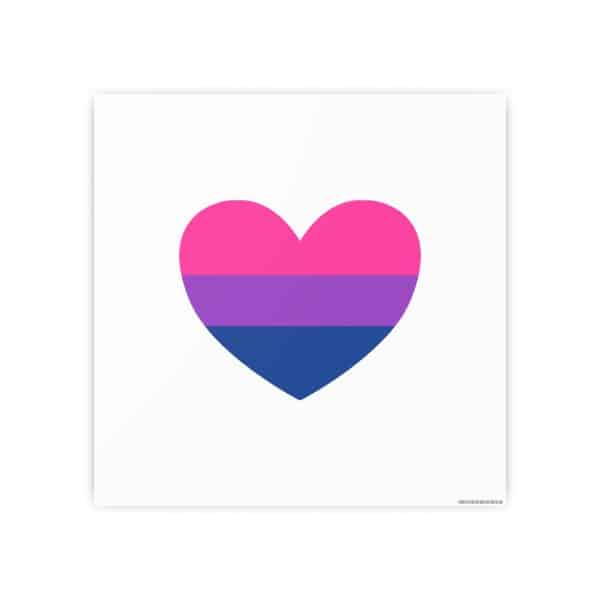 Bisexual Heart Photo Art Paper Posters - Image 49