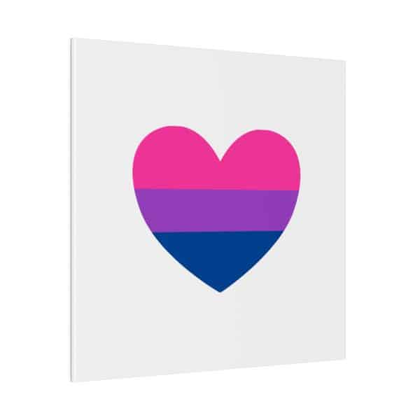 Bisexual Heart Matte Canvas, Stretched, 0.75" - Image 172