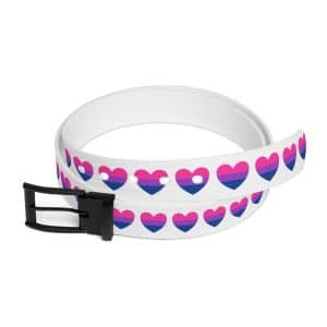 Bisexual Heart Belt