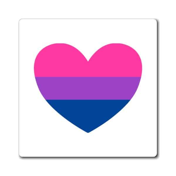 Bisexual Heart Magnets