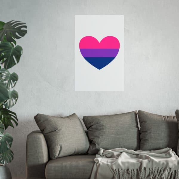 Bisexual Heart Fine Art Posters - Image 104