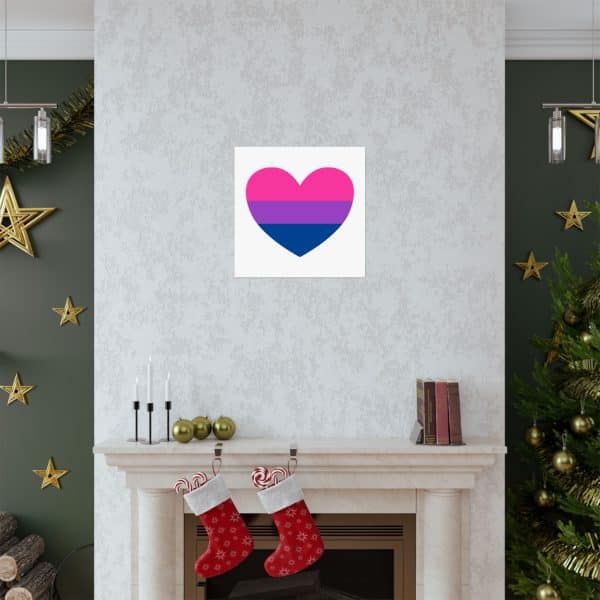 Bisexual Heart Matte Vertical Posters - Image 119