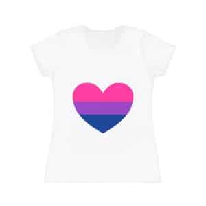 Bisexual Heart Women's Iconic T-Shirt