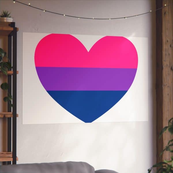 Bisexual Heart Fine Art Posters - Image 69