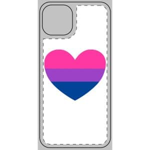 Bisexual Heart Phone Skin