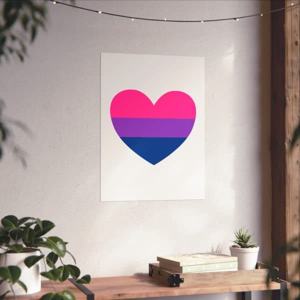 Bisexual Heart Fine Art Posters - Image 93