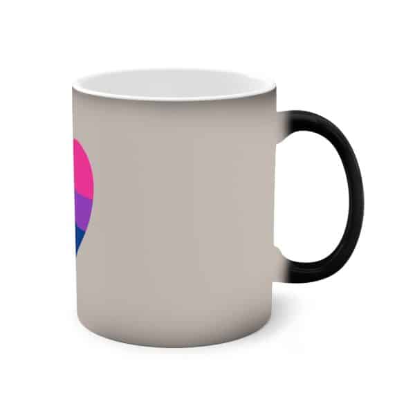 Bisexual Heart Color-Changing Mug, 11oz - Image 3