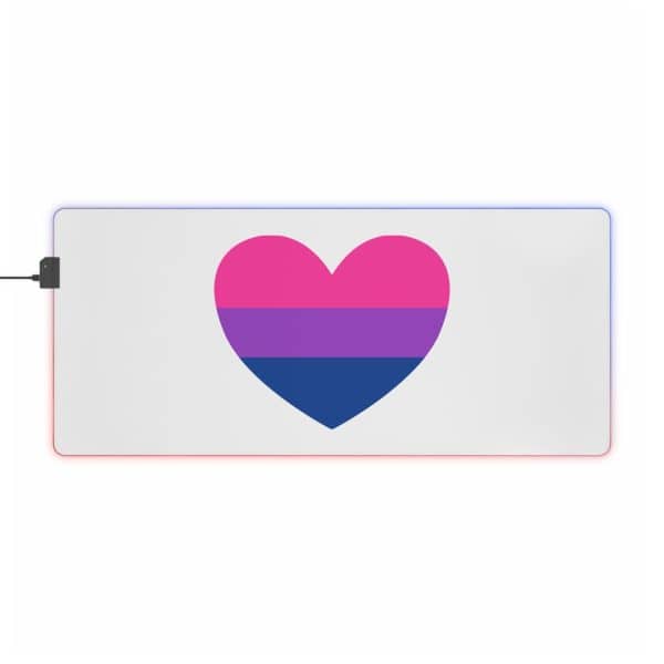 Bisexual Heart LED Gaming Mouse Pad - Image 22