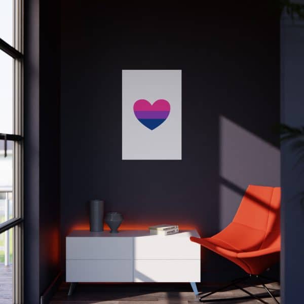 Bisexual Heart Foam Board - Image 56