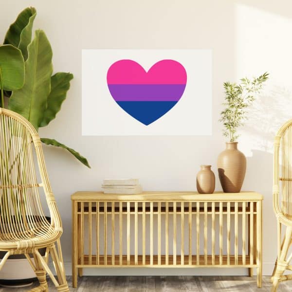 Bisexual Heart Foam Board - Image 27