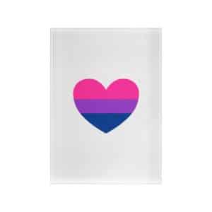 Bisexual Heart Photo Block