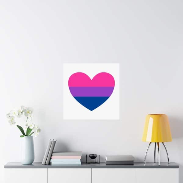Bisexual Heart Matte Vertical Posters - Image 272