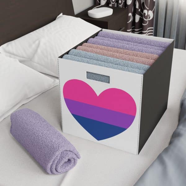 Bisexual Heart Felt Storage Box - Image 4